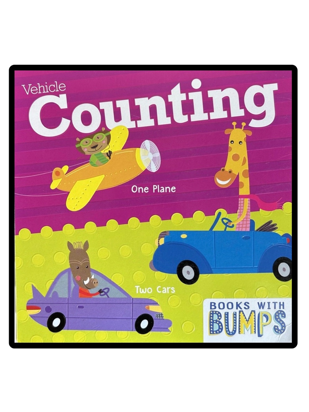 BUNDLE & SAVE🎉 Counting Vehicle Books with Bumps Board Book